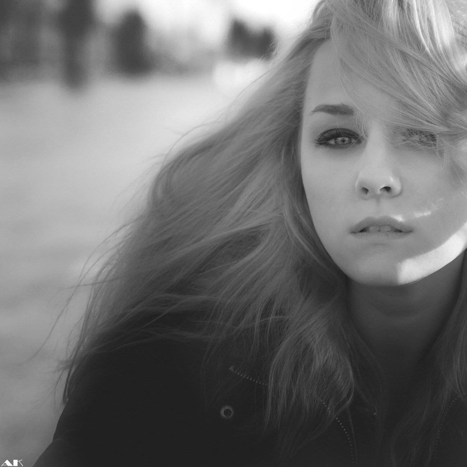 Alice. Автор: Колбая Александр portrait, photo, b/w, winter, Колбая Александр