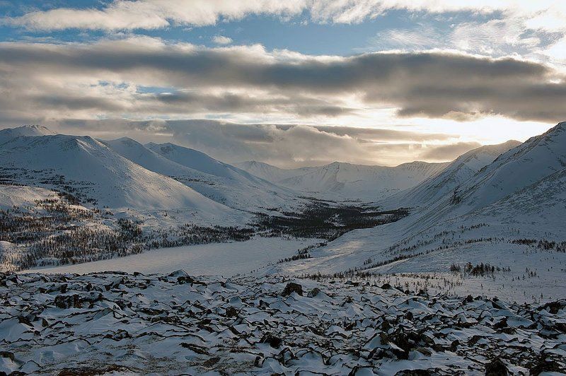 магаданская область, гряда билибина, озеро мак-мак Озеро Мак-Макphoto preview