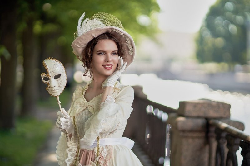 портрет, жанр, portrait, rekhov Карнавалphoto preview