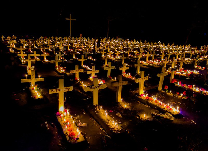 #soul #night #candel #pray #bangladesh Soul day.photo preview