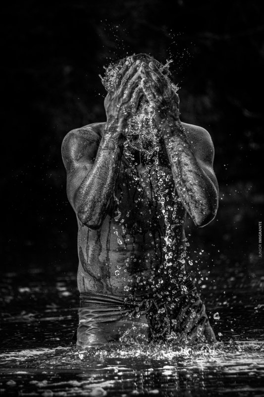 #Water  #brazil #Covid-19 #covid19 #nature #life #bnw #imigrantefotografias Washing the Soulphoto preview