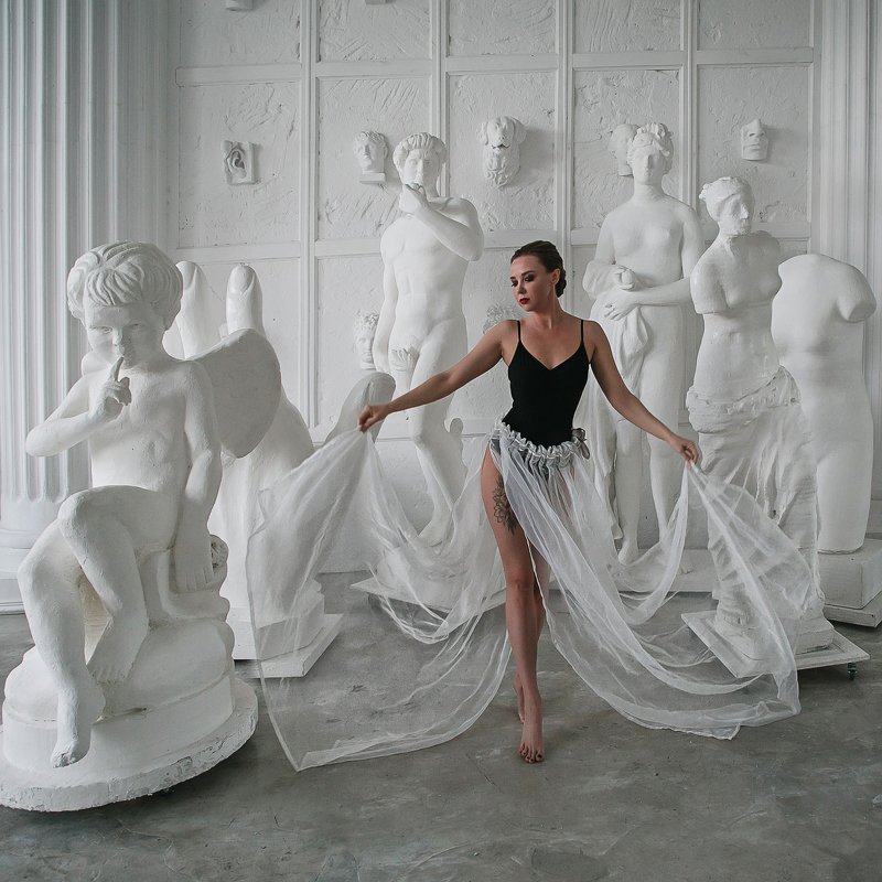 фотостудия, студия, модель, девушка Галатеяphoto preview