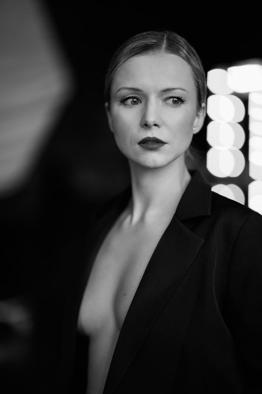 актриса, чб, девушка, портрет Саша фото превью