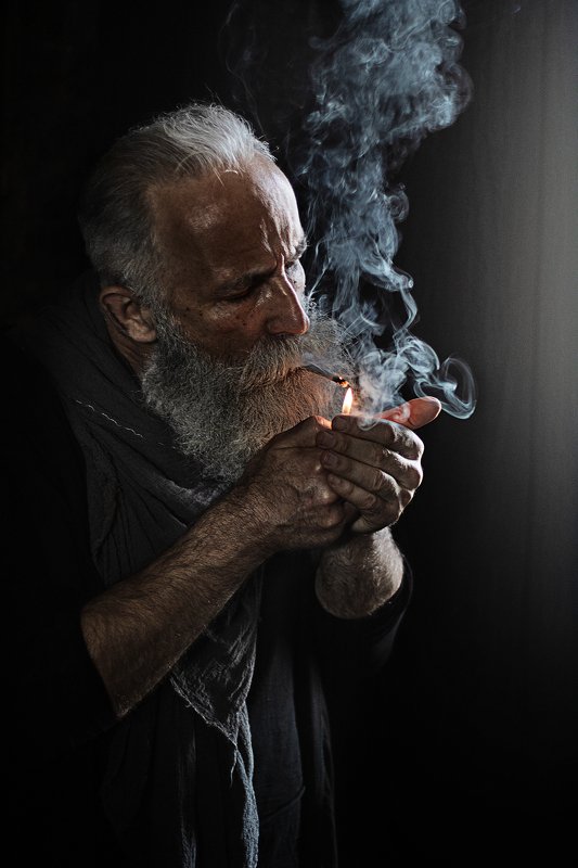 мужской портрет Наедине со временемphoto preview