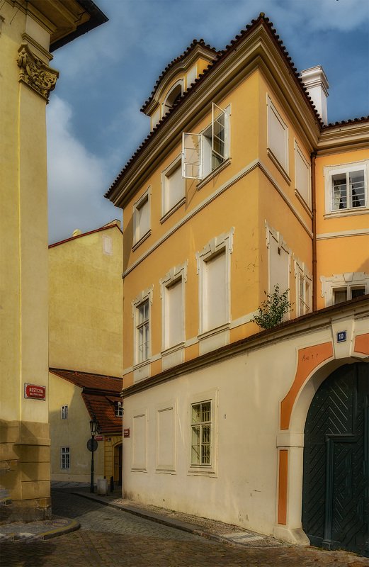 прага, praha открытое окноphoto preview