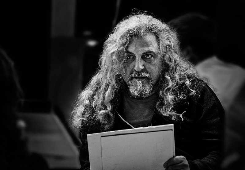 художник,мужчина,портрет,ч/б Художникphoto preview