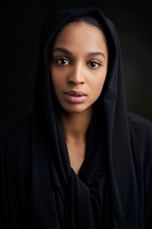 portrait, girl, lowkey, black, beautiful, pretty, eyes, lips, портрет, девушка, look Alinaphoto preview