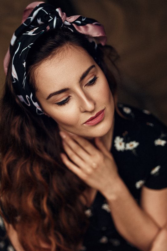 portrait women eyes brunette women by wpixel (More Than Beauty)photo preview