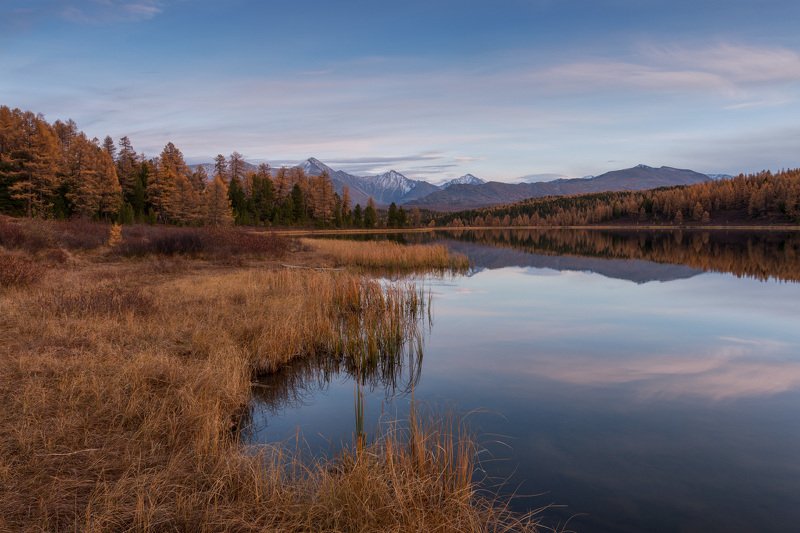 горный алтай, Предзакатная фото превью