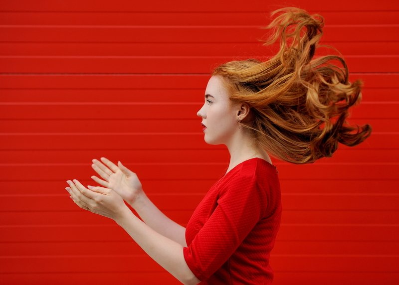 девушка,портрет,цвет REDphoto preview