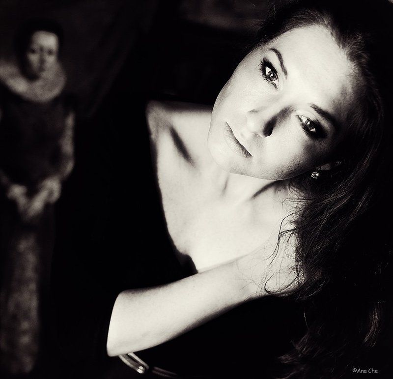 черно-белая, фотография Ю.photo preview