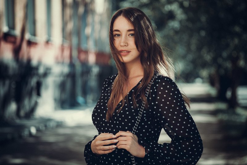 девушка, портрет, лето Юляphoto preview