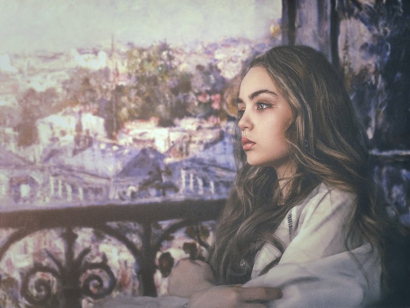 fine art, город, классика, портрет, стилизация Флоренцияphoto preview