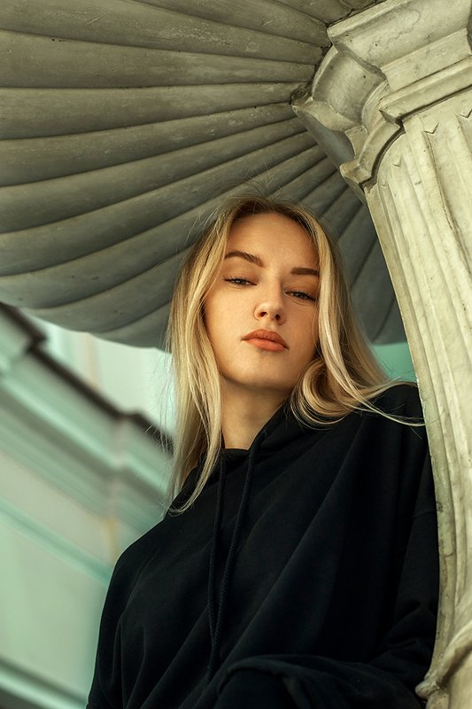 женский, портер, девушка, цвет, город, стрит photo preview