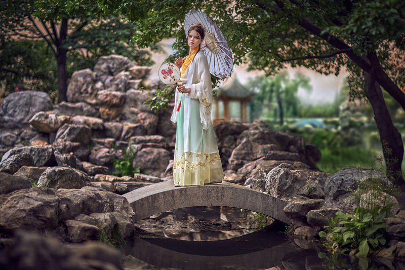 портрет, красота, модель, жанр, rekhov Китайphoto preview