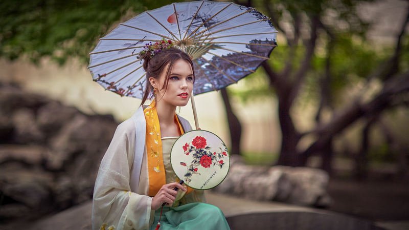 портрет, красота, модель, жанр, rekhov Китайphoto preview