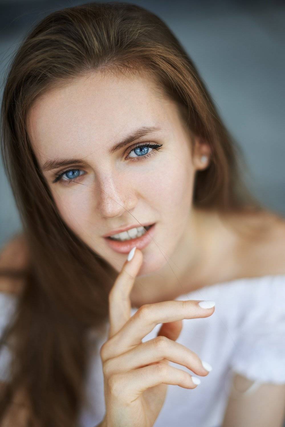 Катя. Автор: Alex портрет, эмоции, взгляд, красивая, робко, нежно, Alex