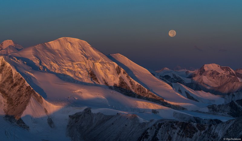 тянь-шань, горы, рассвет ***photo preview