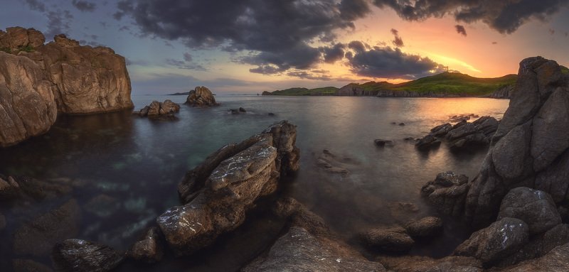 панорама, море, скалы ***photo preview