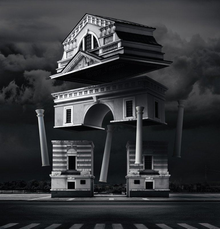 Московские Триумфальные воротаphoto preview