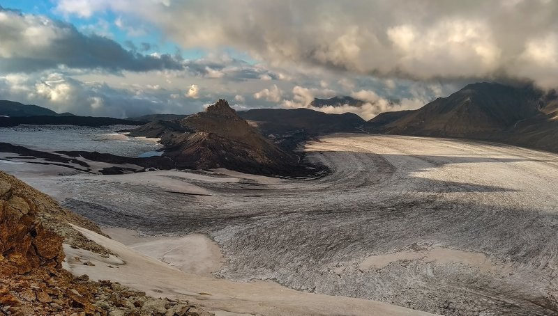 горы, альпинизм, кавказ, ледники ice river...photo preview