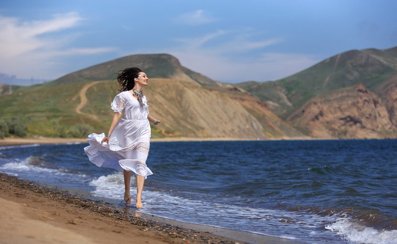 крым, девушка, море, гламур Крымcкий воздухphoto preview