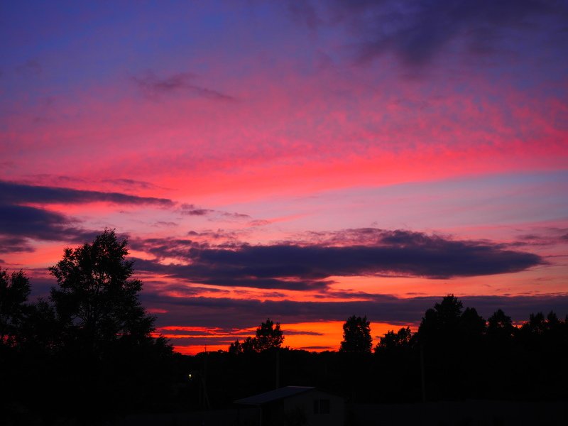 закат, Владивосток, Россия, Родина о красивом небеphoto preview