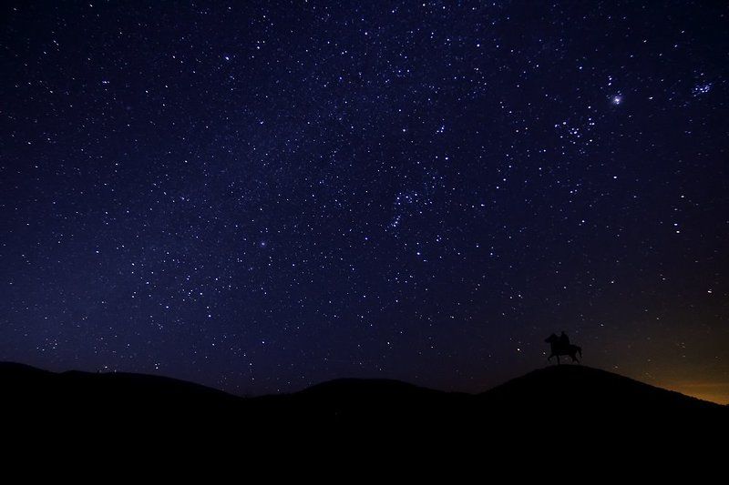 the sky at nightphoto preview