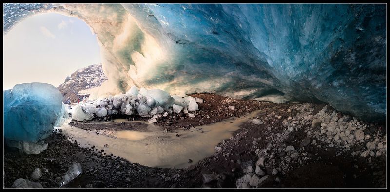 исландия, лед Ледяная пещера Исландии.photo preview