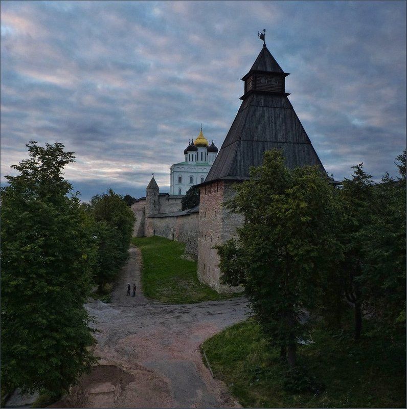 Псков.Вечер. фото превью