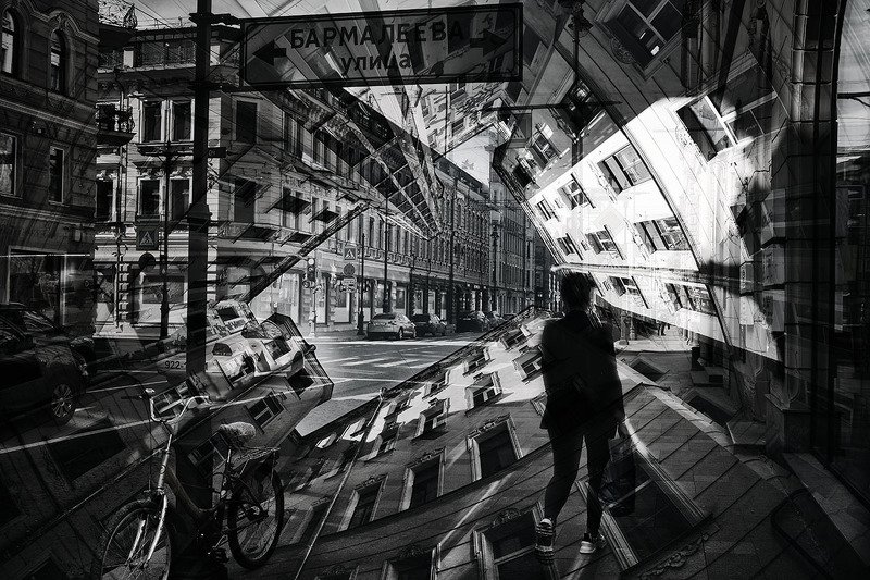 санкт-петербург, мультиэкспозиция Прогулка Бармалеяphoto preview