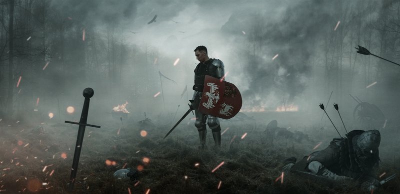 knight,fight,battle,battlefield,panoramic,moody,cinematic,war,man, Battlefieldphoto preview