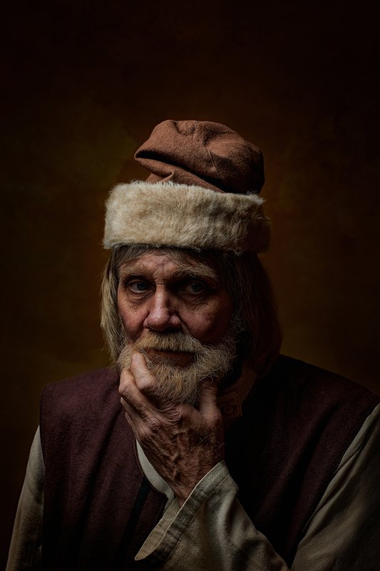 портрет, модель, арт, art ,model, popular Крестьянинphoto preview