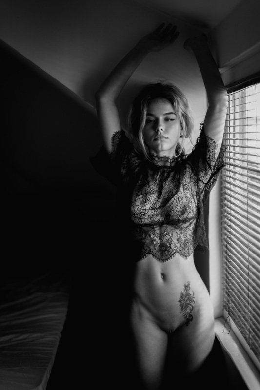 girl, beauty, glamour Near the windowphoto preview