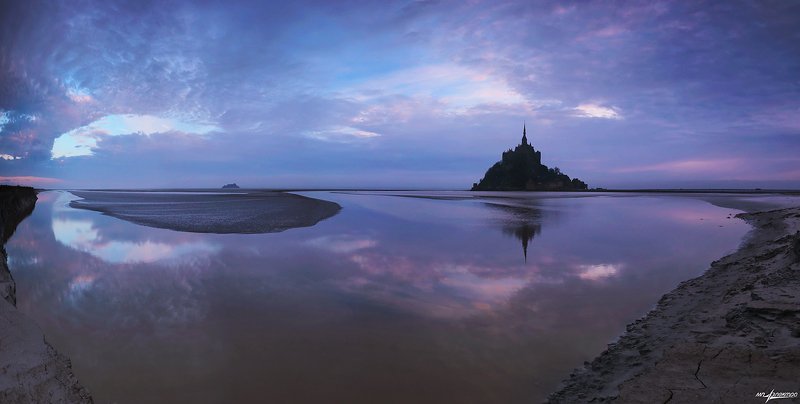 франция,mont saint-michel,france Бесконечностьphoto preview