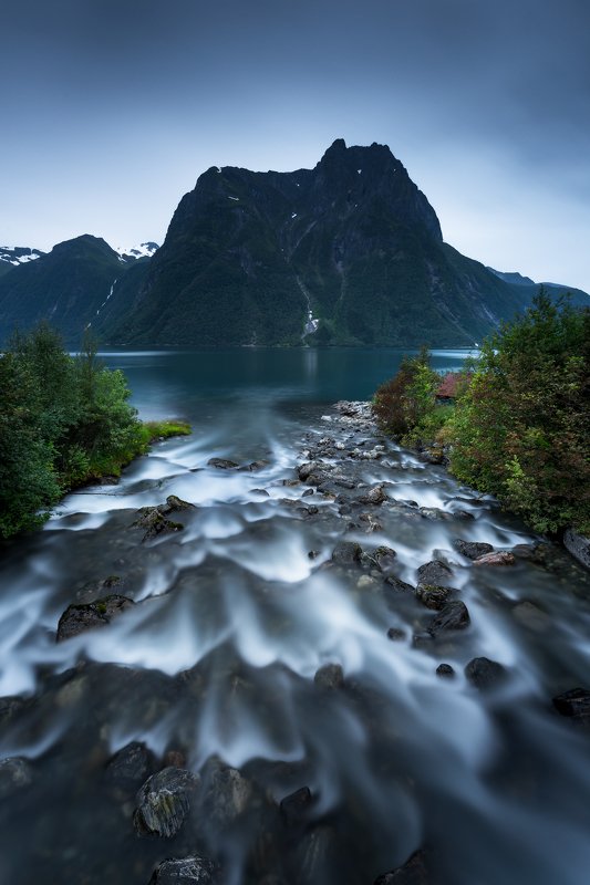 norway,landscape,night Norway almost midnightphoto preview