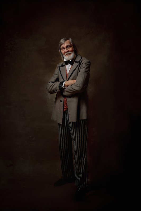 портрет, модель, арт, art ,model, popular Пожилой джентльменphoto preview