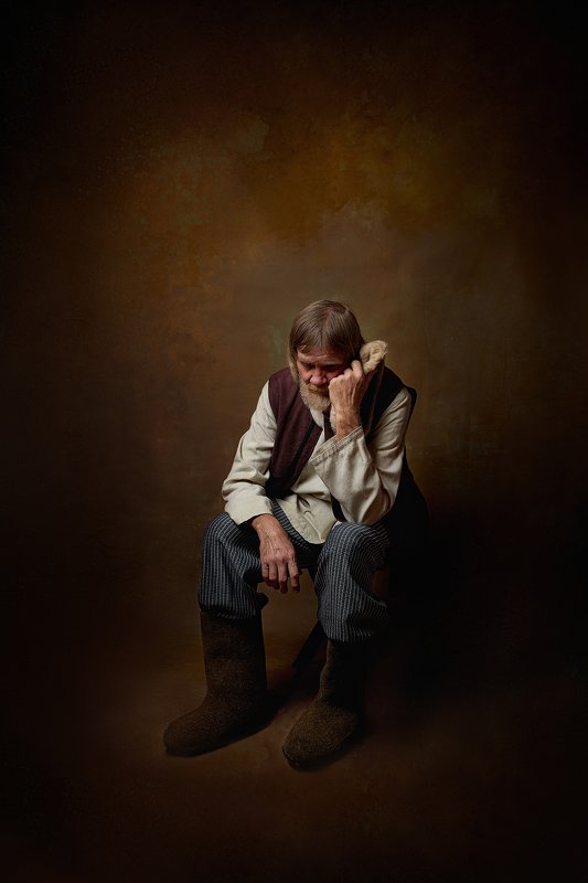 портрет, модель, арт, art ,model, popular Крестьянинphoto preview