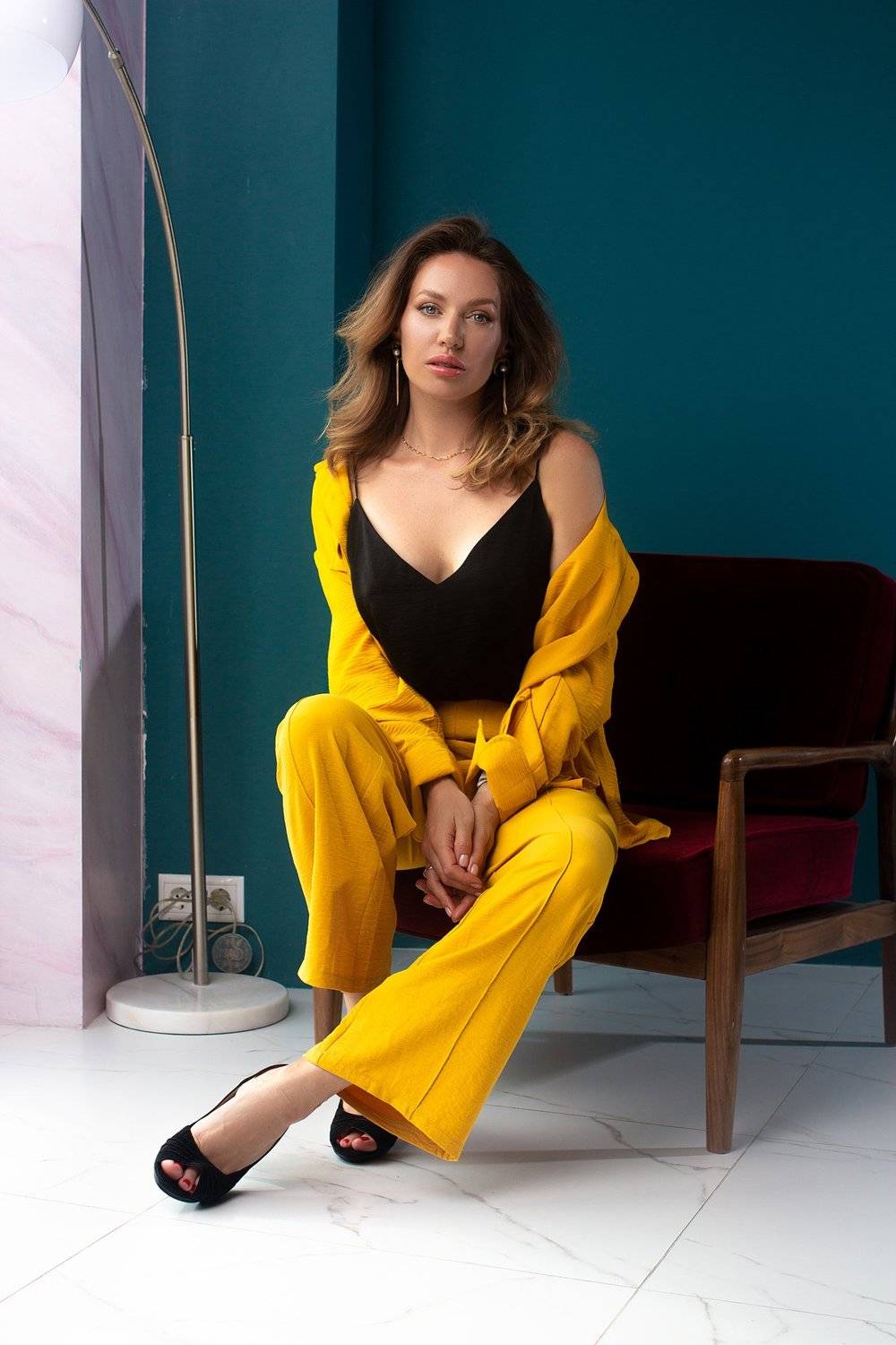 женский портрет, портрет, фотостудия, фотосессия в студии, фэшн, Анна Михайлова