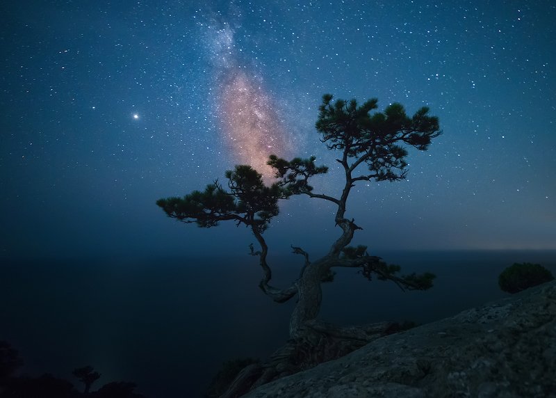 Night space. фото превью