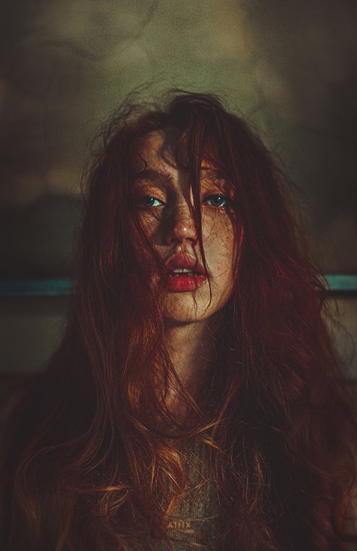 alllx, borisov, portrait, young, girl, cute, love, feel tired фото превью