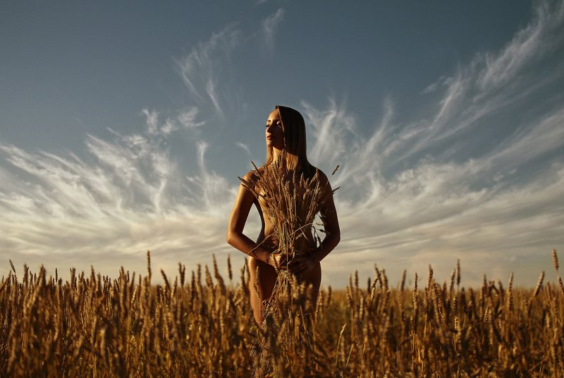 девушка, красавица, природа Pure Gold фото превью