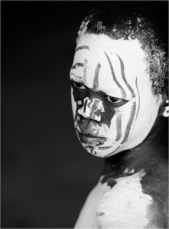 karo, ethiopia Хлопчик эфиопский фото превью