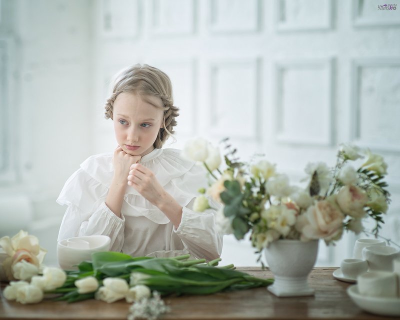 дети, портрет, студия, бабочки, ребенок, съемка photo preview