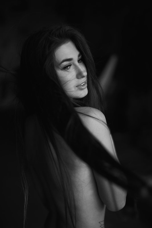 портрет, эмоции, взгляд, красивая, робко, нежно Викаphoto preview