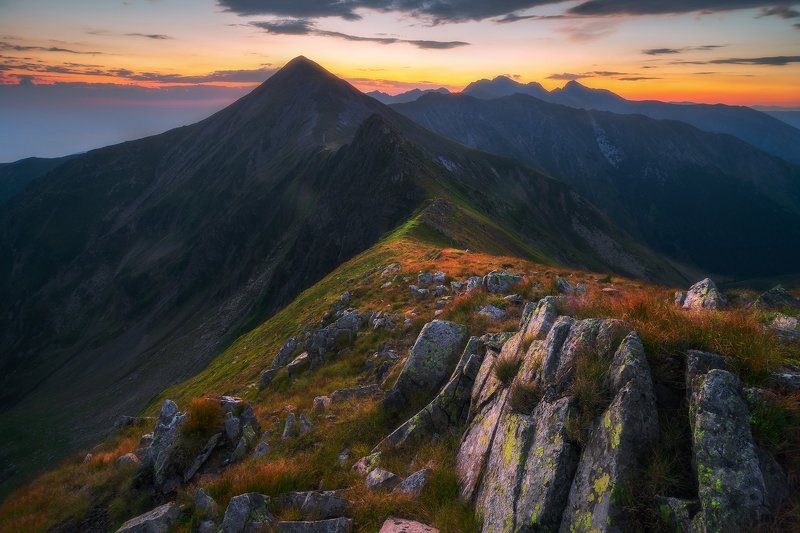 fagaras, romania, landscape, sunrise Revelationphoto preview