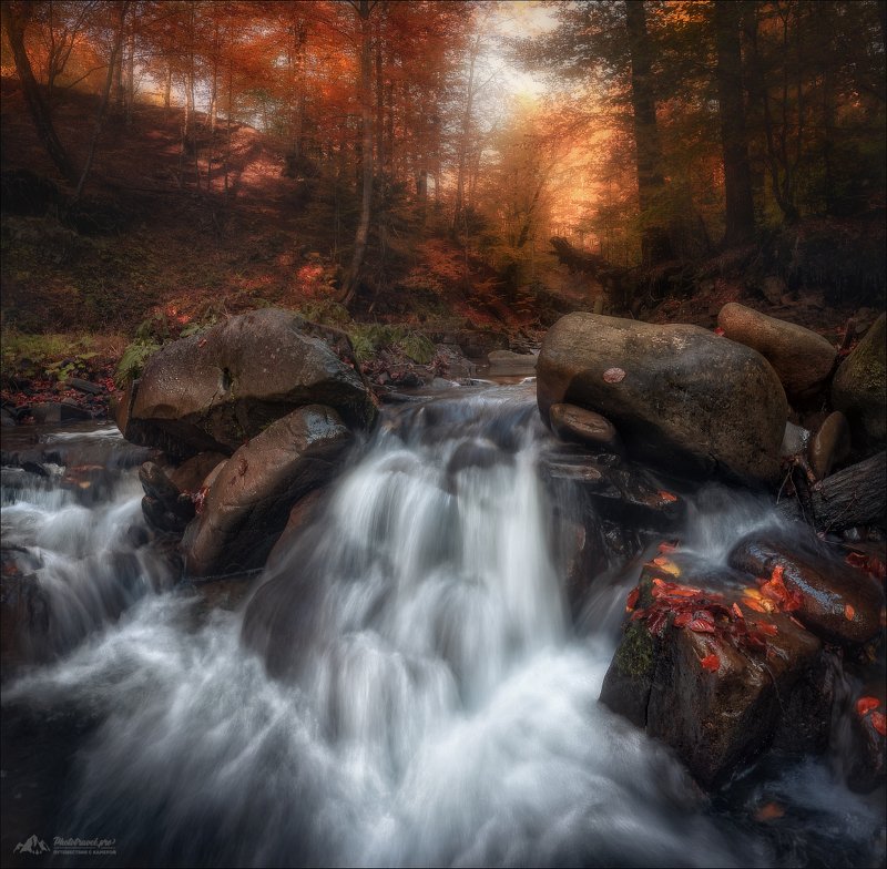 Карпаты, Закарпатье, Лумшоры, осень, река Туричка, Осень в Лумшорахphoto preview