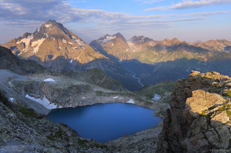 кавказ, кчр, озеро кратерное, пшиш, аманауз Озеро Кратерноеphoto preview