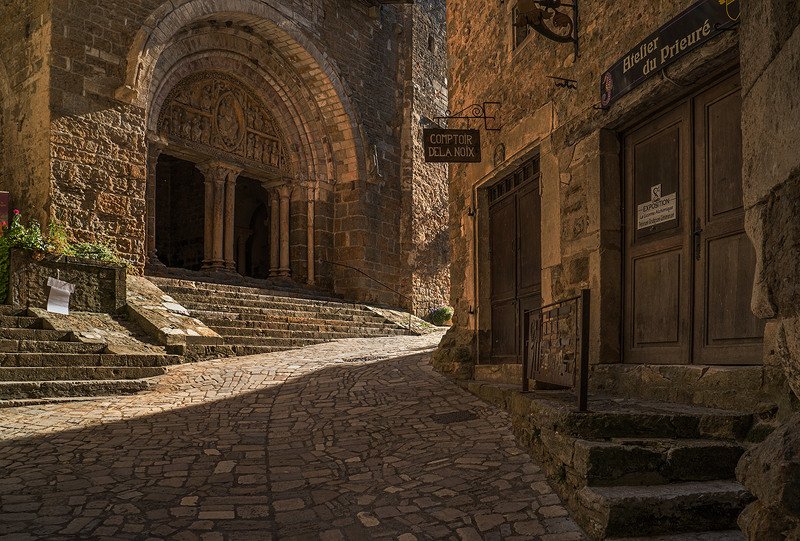 Улочки городка Carennac (Кареннак) , Аквитания, Франция.photo preview