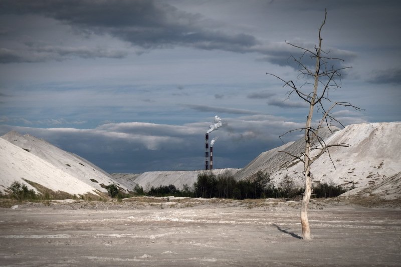 беларусь, гомель, горы, экология Industrial landscapephoto preview
